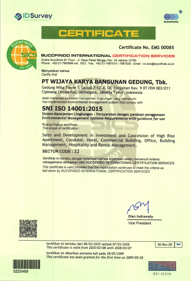 SNI ISO 14001:2015 Sistem Manajemen Lingkungan Kode Sektor 32