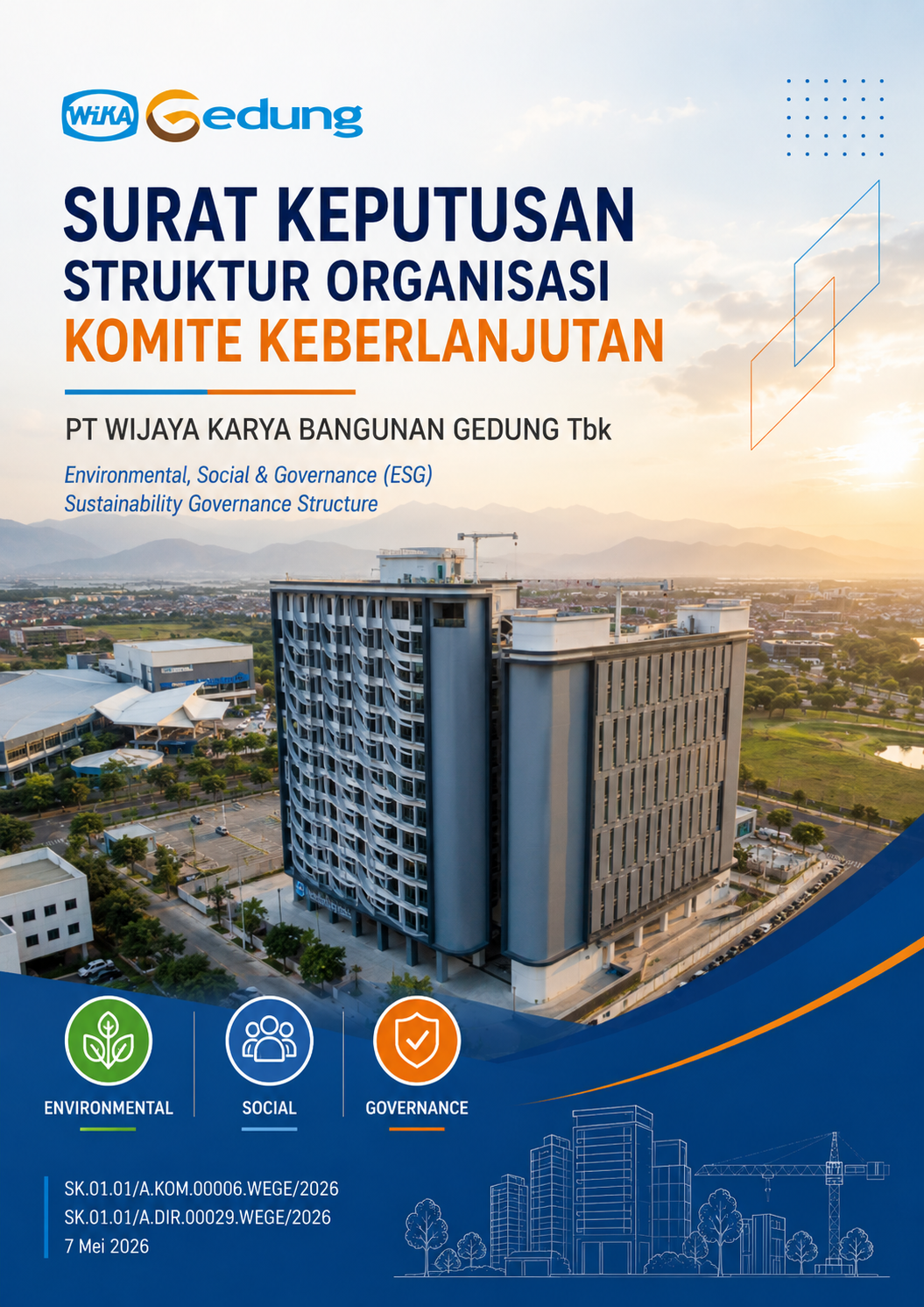 Struktur Organisasi Komite ESG