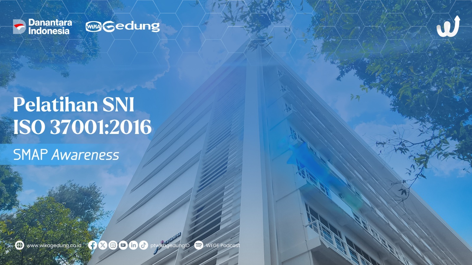 Pelatihan ISO 37001:2016 Sistem Manajemen Anti Penyuapan (SMAP)
