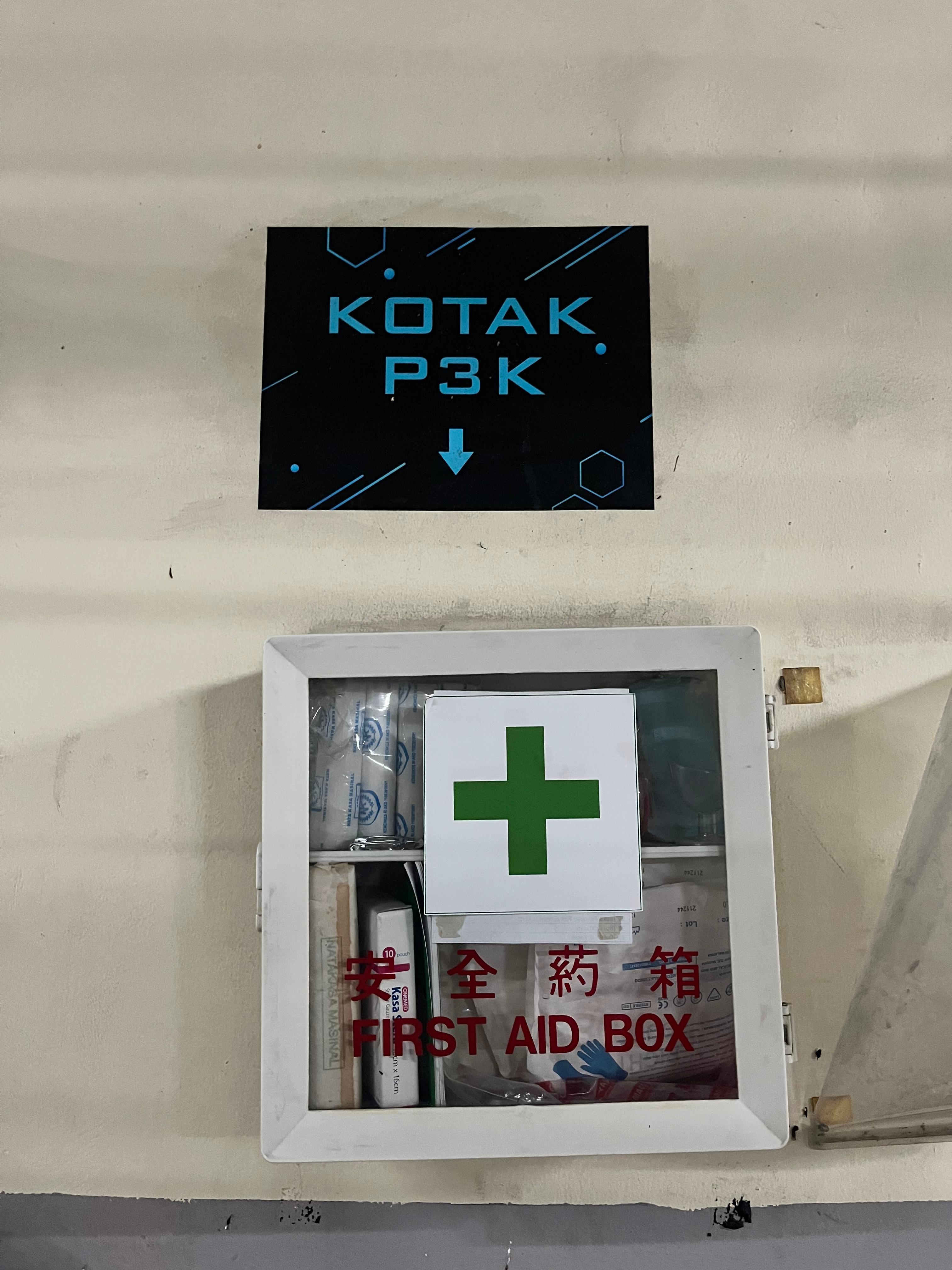 First aid box